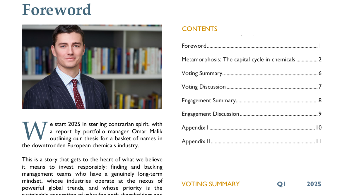 VOTING SUMMARY